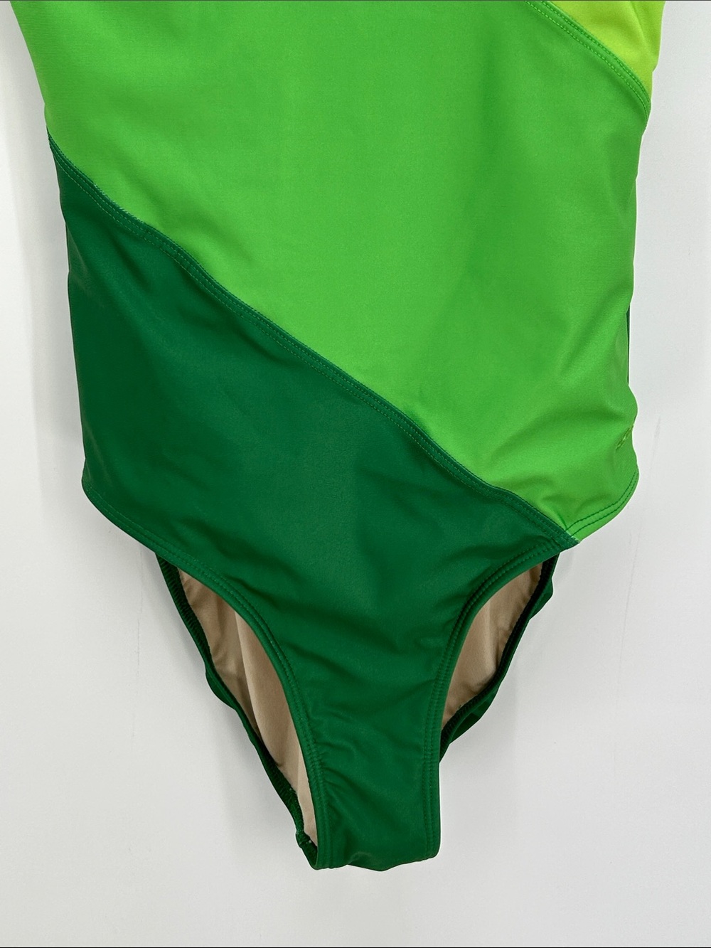 Albion The Margot One Piece Swimsuit Colorblock Green Size XS - Picture 3 of 7
